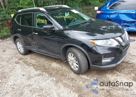 2017 Nissan Rogue S/Sl/Sv из США, поврежденный, VIN 5N1AT2MV6HC851108